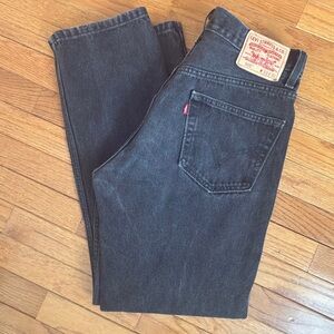 Levi's 505 Men's Black Jeans